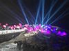 Un spectacol extraordinar de lumini învăluie Geoparcul Yehliu din Taiwan