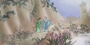 Orhideea și înțeleptul confucianist potrivit